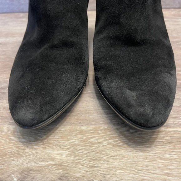 Aquatalia Marvin K Riley Suede Waterproof Ankle Heeled Boots Size 7.5 - Picture 16 of 16